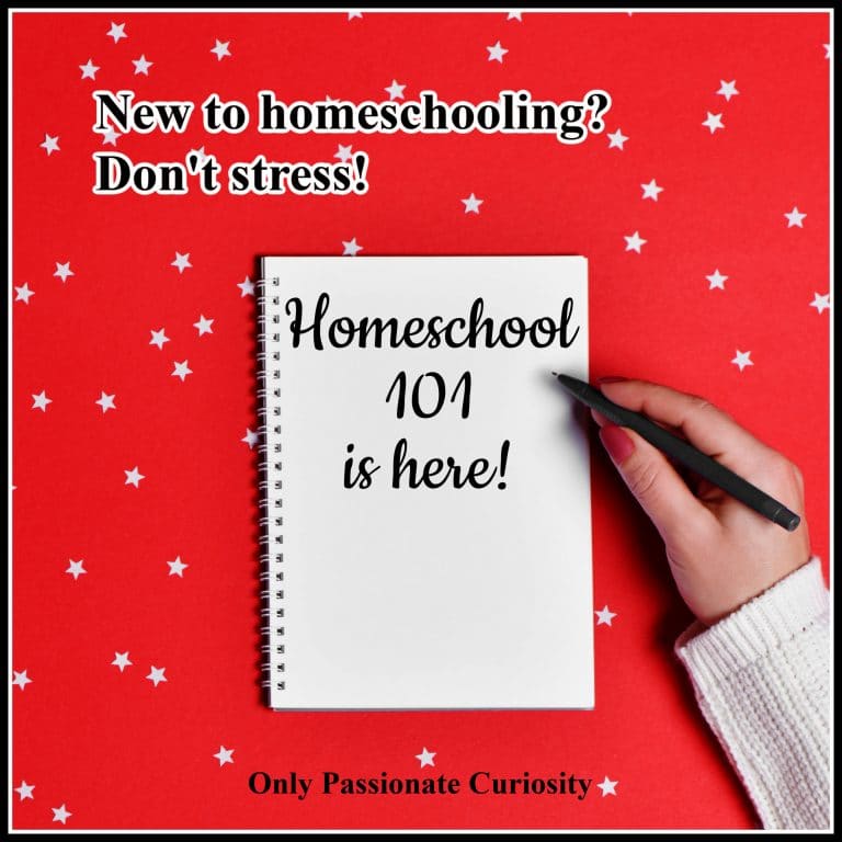 New to Homeschooling? Don’t Stress! Homeschool 101 is here!