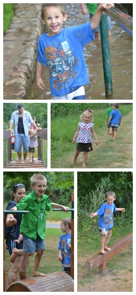 Barefoot park collage
