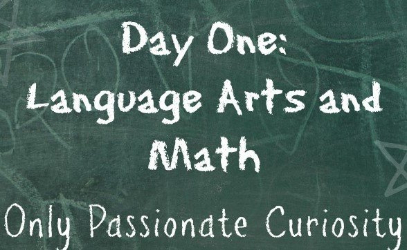5 Days of Free and Frugal Homeschooling: Lanugage Arts and Math
