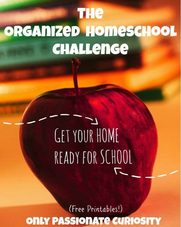 Organized Homeschool Challenge- Join us!