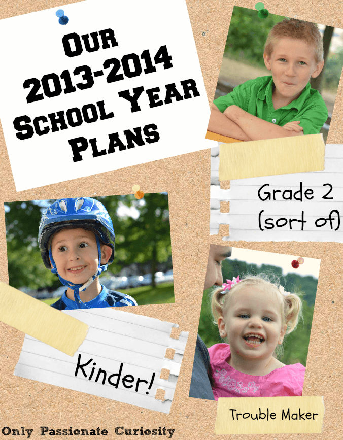 Our Homeschool Curriculum and Plans for 2013-2014