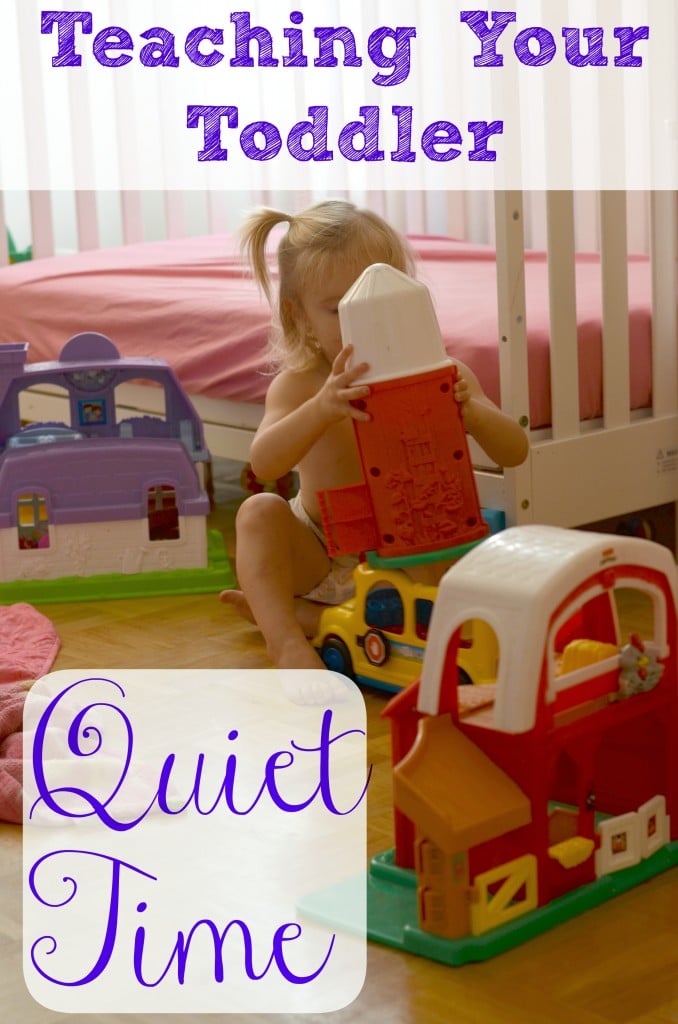Quiet time with toddlers