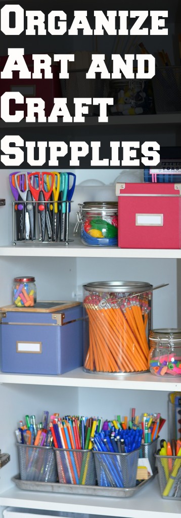 The Organized Art and Craft Closet