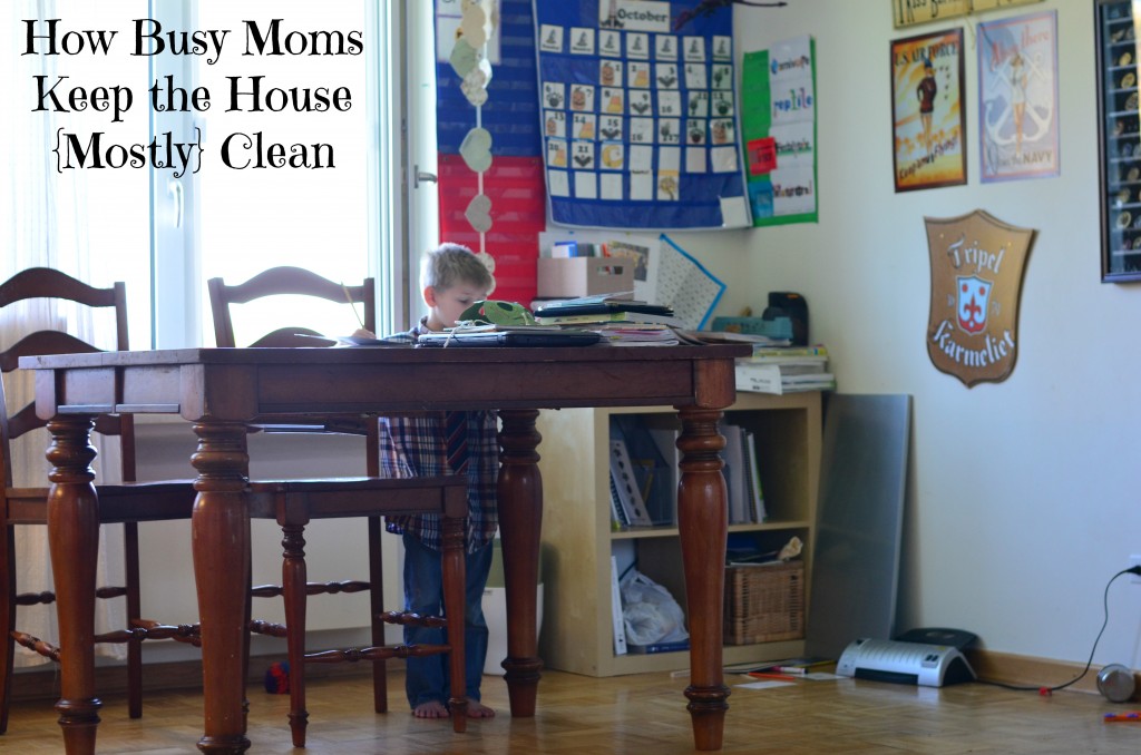 How to keep the house clean! for Motivated Moms