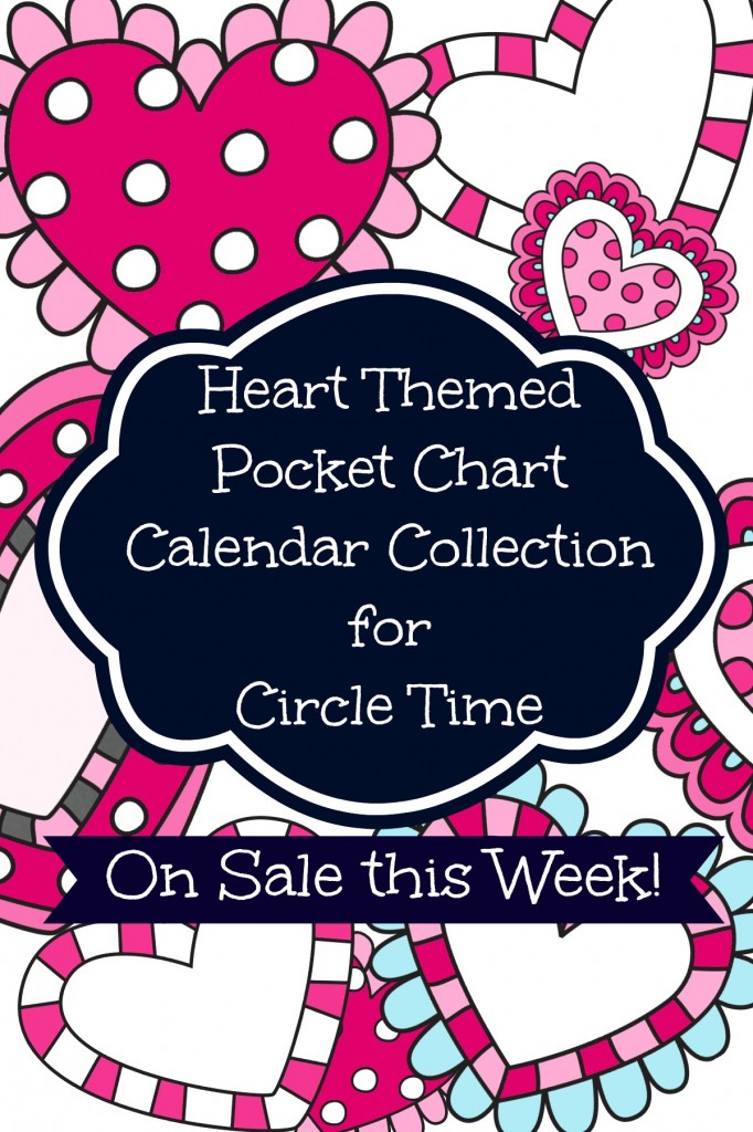 Discounted Pocket Chart Calender cards for February
