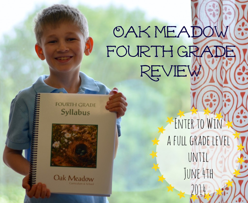 Win a full year curriculum from Oak Meadow, fourth grade review