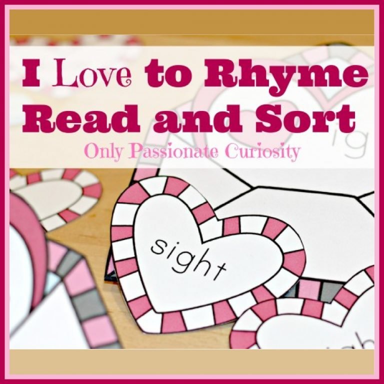 Valentines Day Themed Rhyming Pack