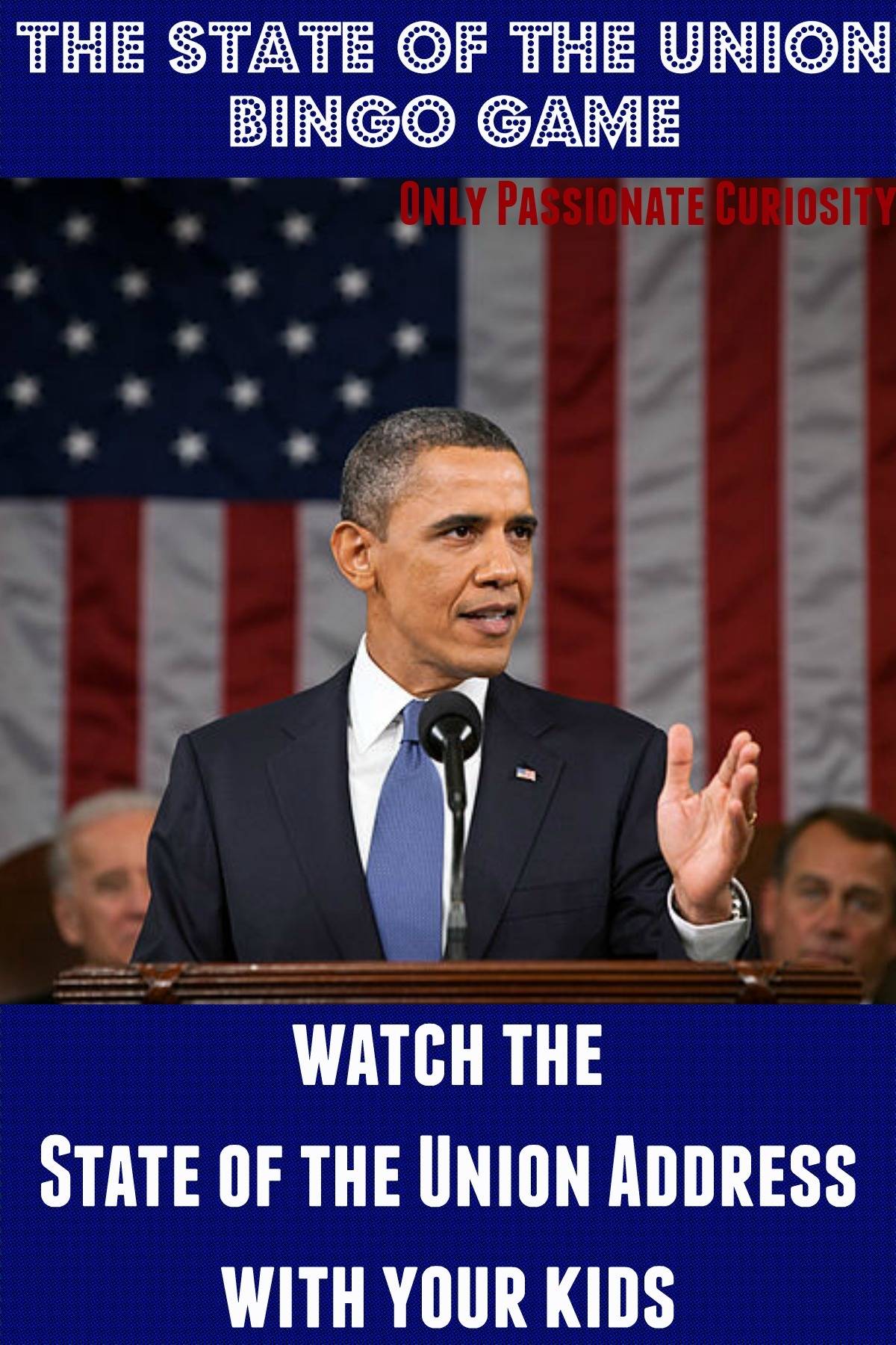 The State of the Union Address for Kids {Free Printable!}