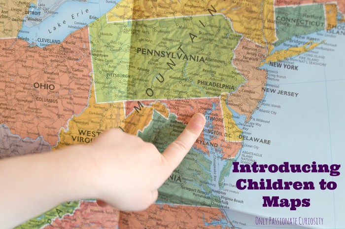 introducing children to maps
