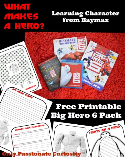 Free Big Hero 6 Printable Pack #Shop #BigHero6Release