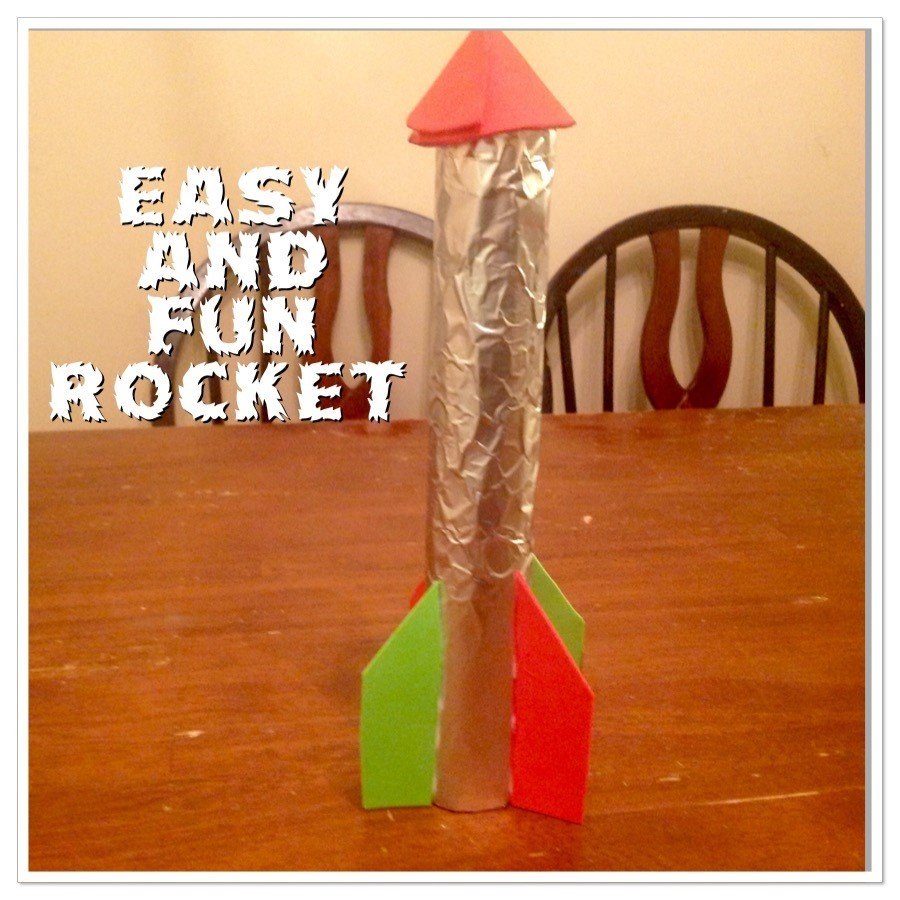Guest Post: Easy Rocket Ship Craft for Kids