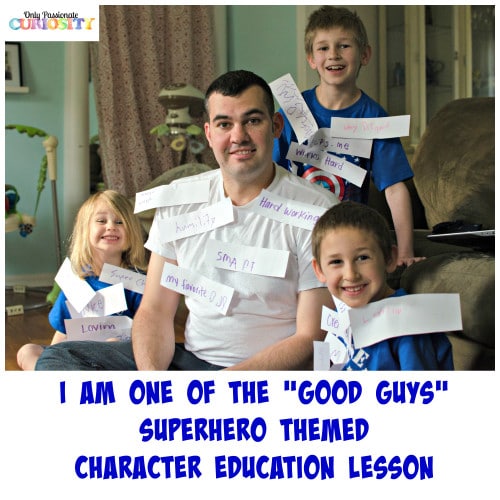 Superhero Character Education Lesson