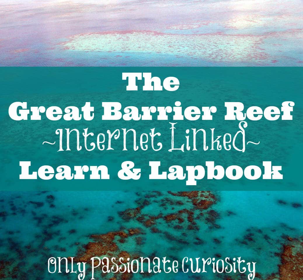 The Great Barrier Reef {Learn and Lapbook Printable}