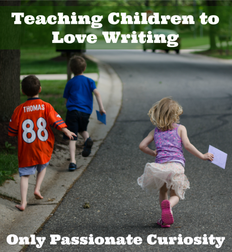 Teaching children to love writing