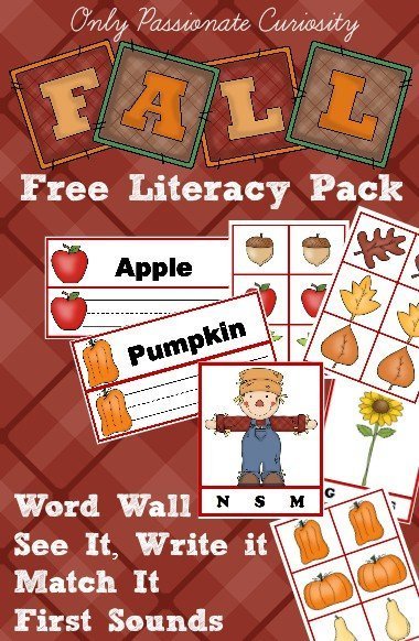 Fall Early Learning Pack