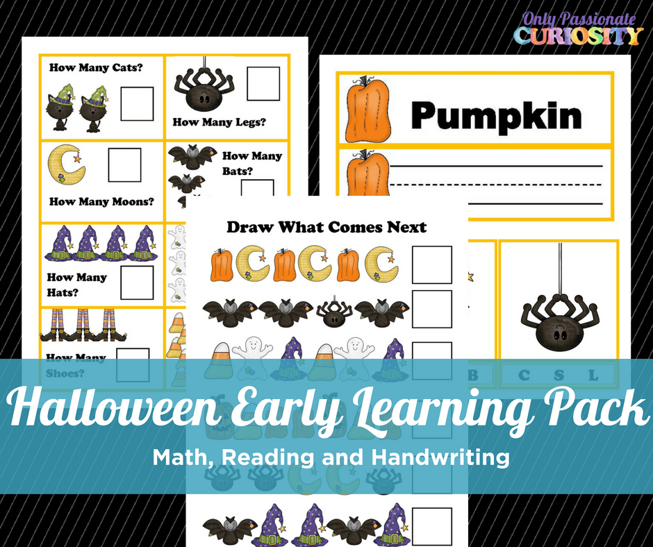 Halloween Early Learning Pack!