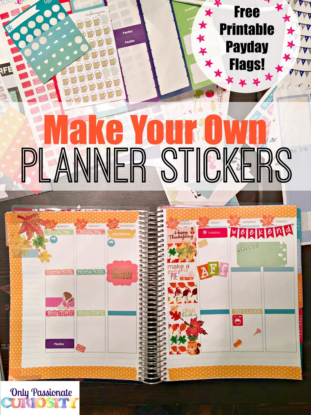 How to Make Planner Stickers with a Cricut
