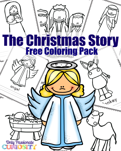 The Christmas Story Coloring Pack