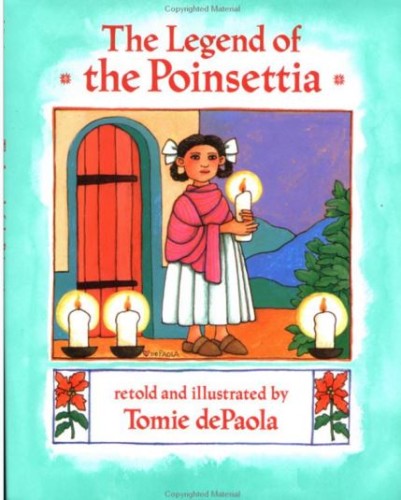 winter holidays - the legend of the poinsettia book