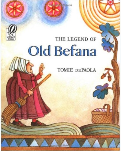 winter holidays - the legend of old befana book