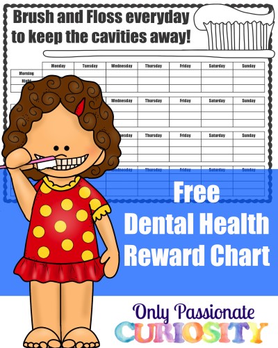 Dental Health Reward Chart