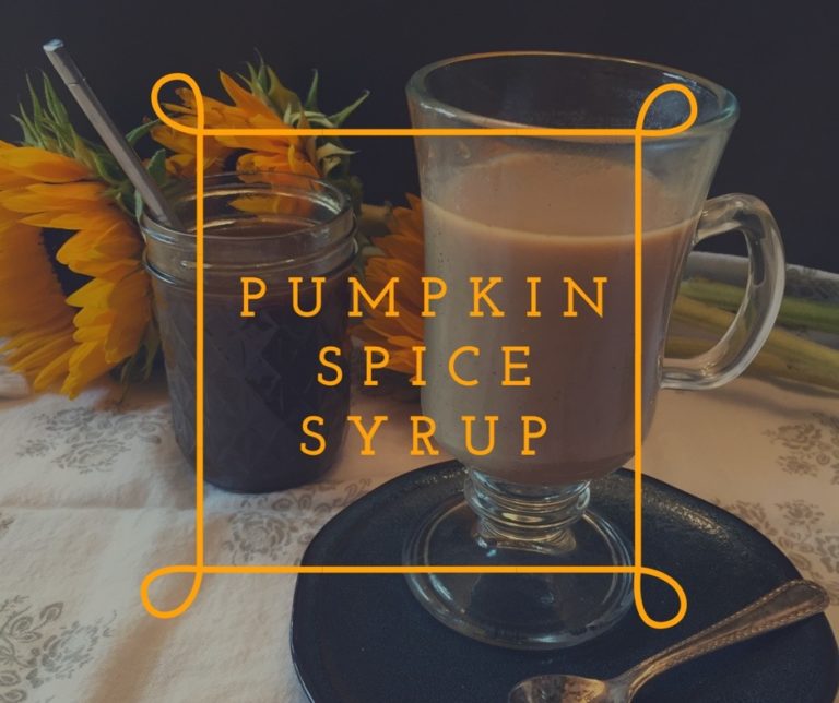 Pumpkin Spice Syrup