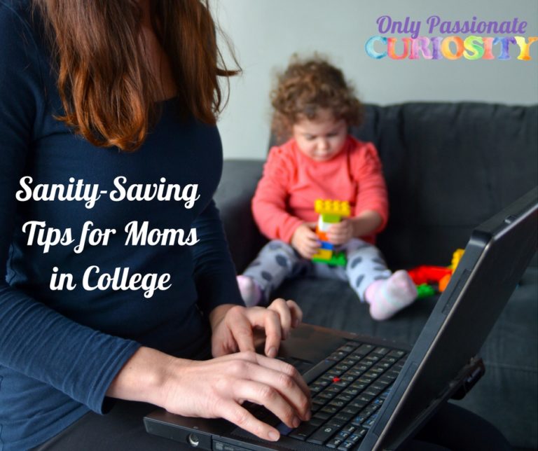 Sanity Saving Tips for Moms in College