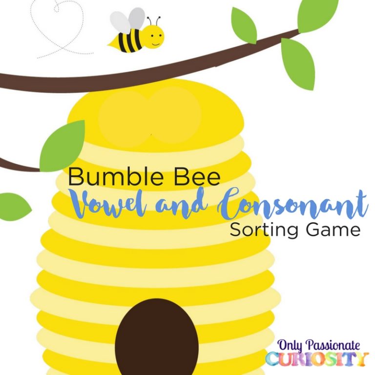 Bumble Bee Vowel Sort