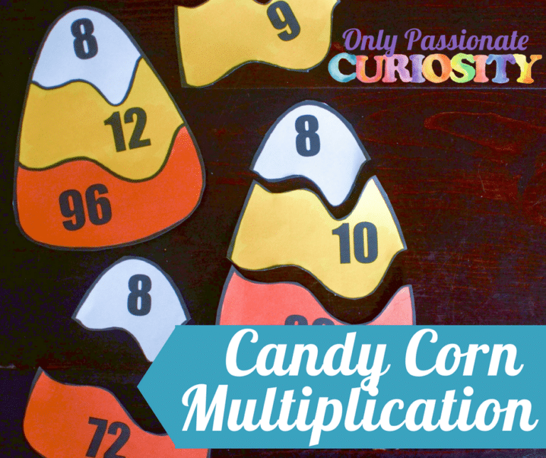 Candy Corn Multiplication Puzzles