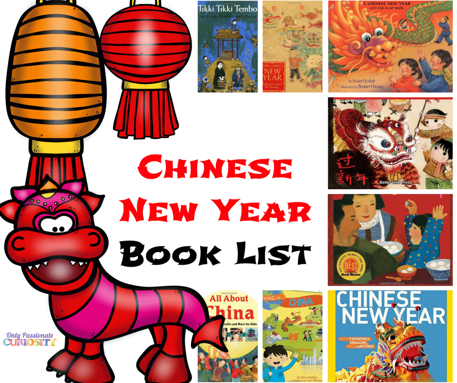 Chinese New Year Book List for Kids - Only Passionate Curiosity