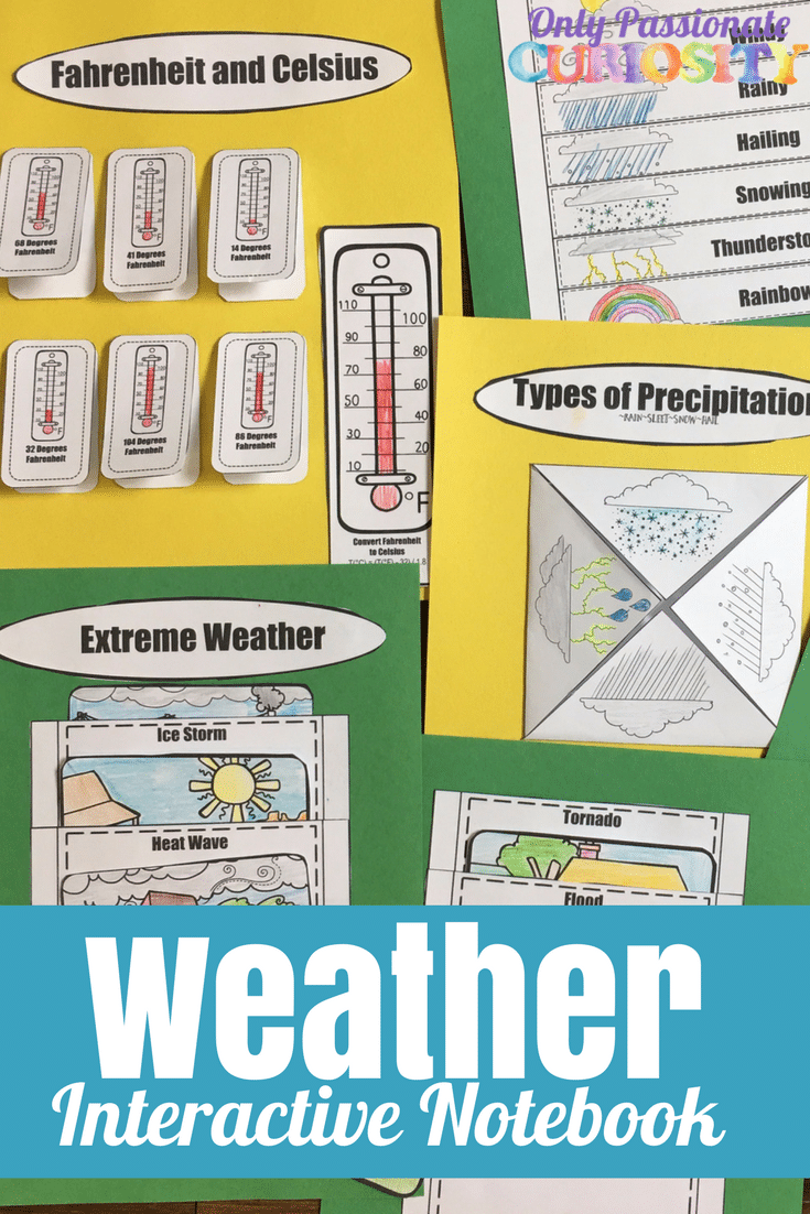 Weather Interactive Notebook