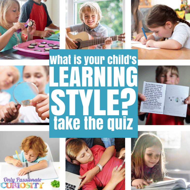 What is your Child’s Learning Style? Take the Quiz