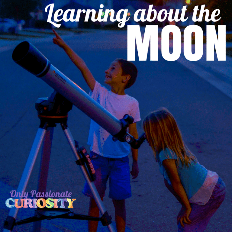 Learning About the Moon {With Great Science Adventures}