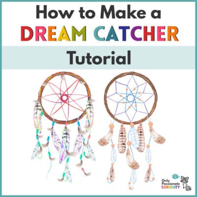 how to make a dream catcher tutorial