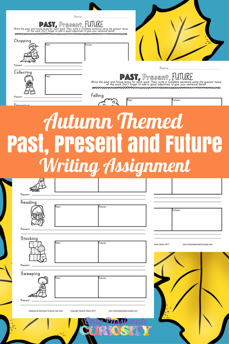 Fall Past, Present and Future Writing Pack