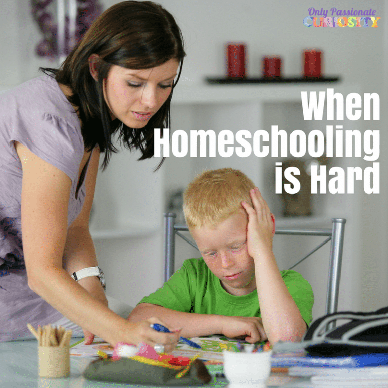 When Homeschooling is Hard