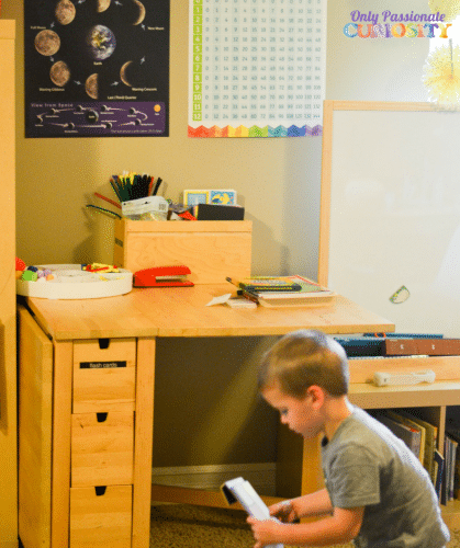 Homeschool Room Tour Organization Ideas Only Passionate Curiosity