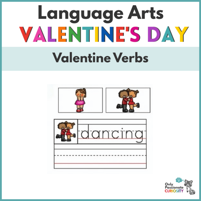 Valentine’s Day Verb Word Wall