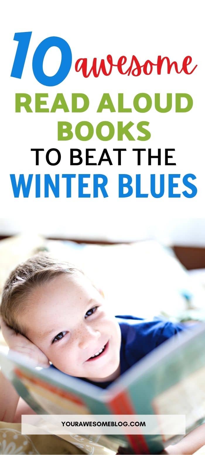 If you're looking for a way to perk up your homeschool and get through the mid-year homeschooling blues, considering picking up one of these fun read aloud books in winter