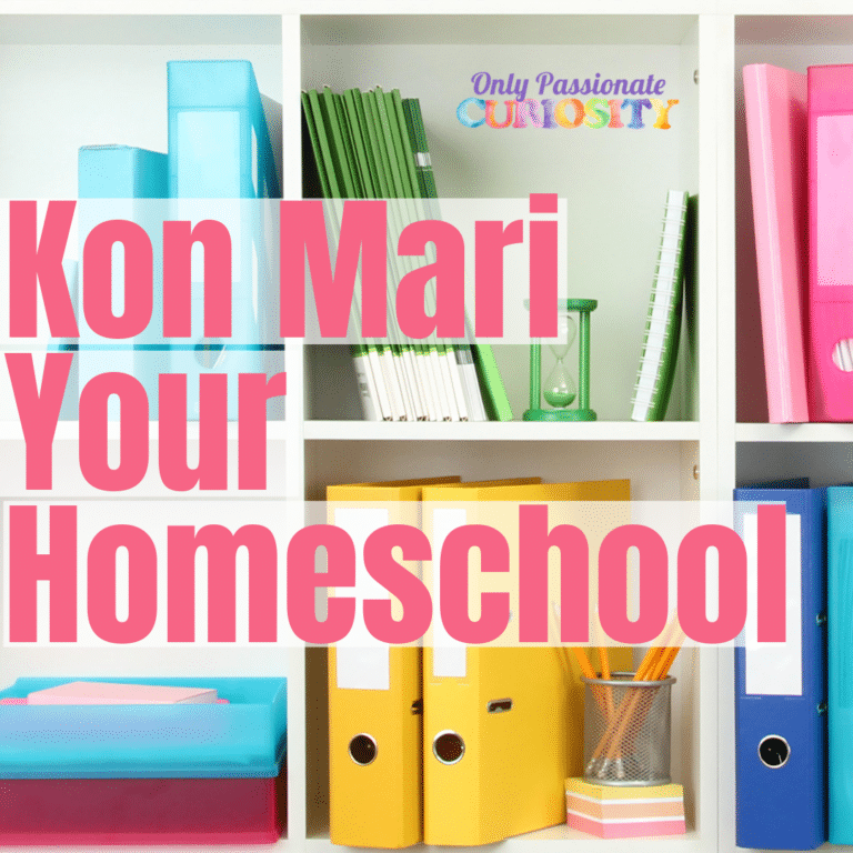 Ready to KonMari Your Homeschool?