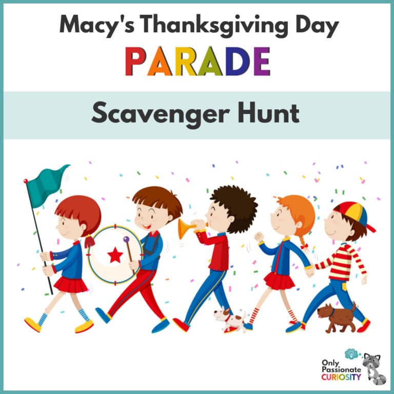 Macy’s Thanksgiving Day Parade Scavenger Hunt