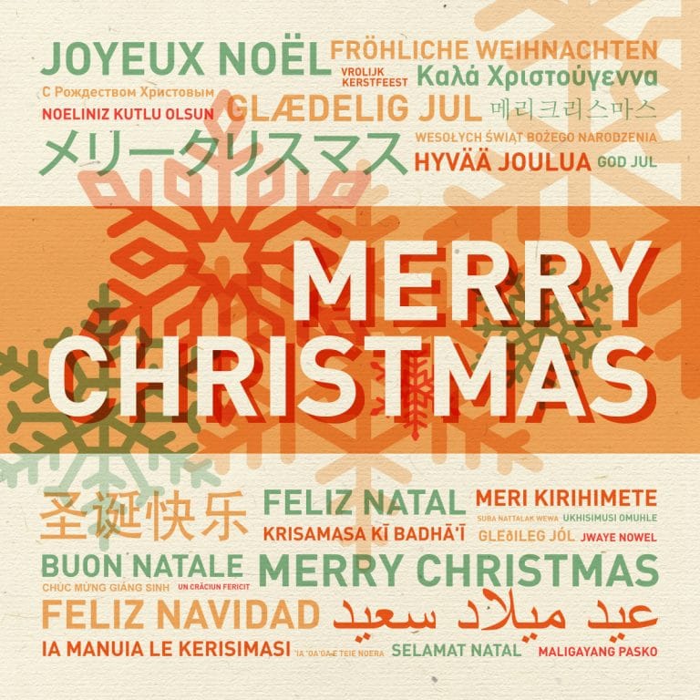 How to Say Merry Christmas in 14 Languages!