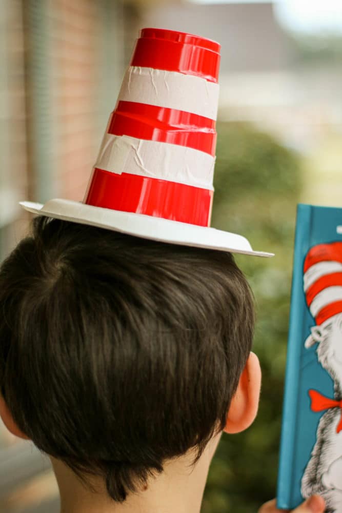 Cat in the Hat Solo Cup Party Hats for Dr. Seuss Day! - Only Passionate ...