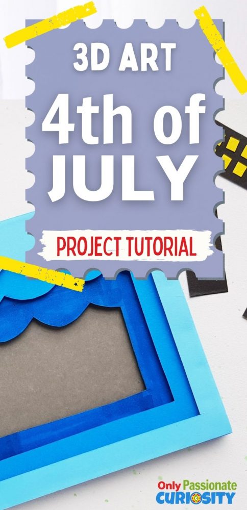 This is a fun craft project to do with your older children or teens for Independence Day! Make it just for fun or as part of a study of this holiday.