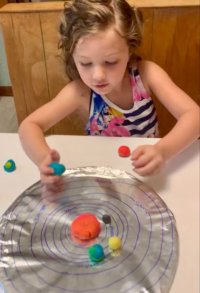 Easy Saturn Crafts for Preschoolers - CraftyThinking