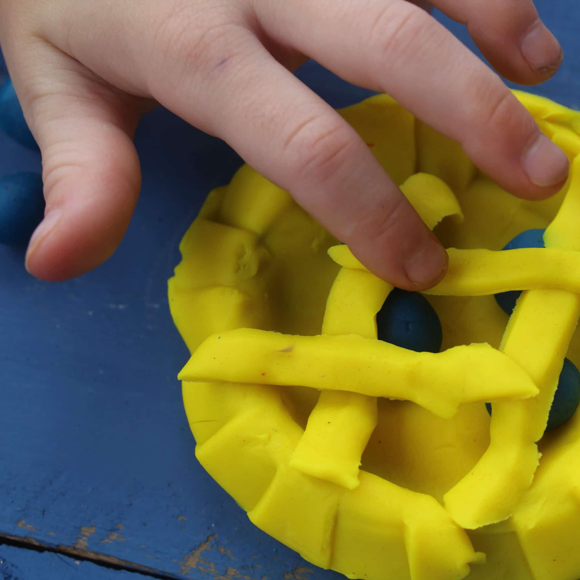 Play Dough Pie Counting Activity