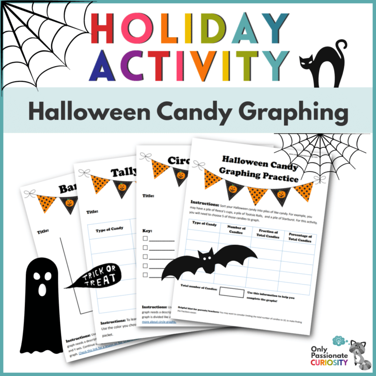 Halloween Candy Graphing Practice {Free Printable}