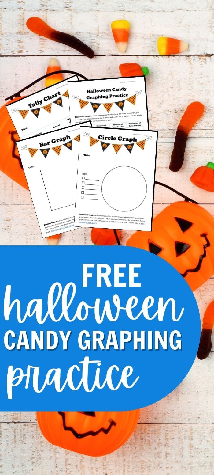 Put all that leftover Halloween candy to work! Use this fun Halloween Candy Graphing Practice packet with a variety of ages to teach children about tallying, tables, fractions, charts and more!