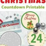 Christmas Countdown Printable - Only Passionate Curiosity