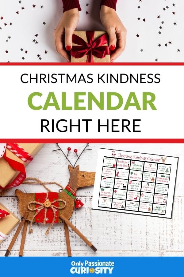 This Christmas Kindness Calendar is a fun and easy way to help your children focus on giving and doing things for others during the Christmas season! Use it each year to foster true Christmas spirit!